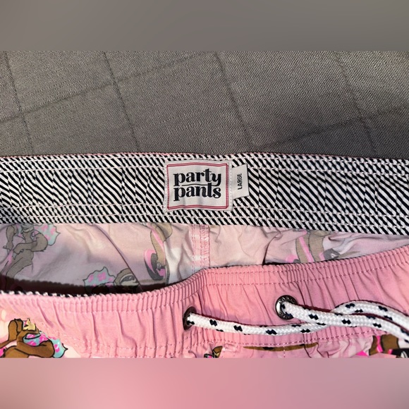 Men’s “Party Pants” Swim Trunks - Picture 3 of 3